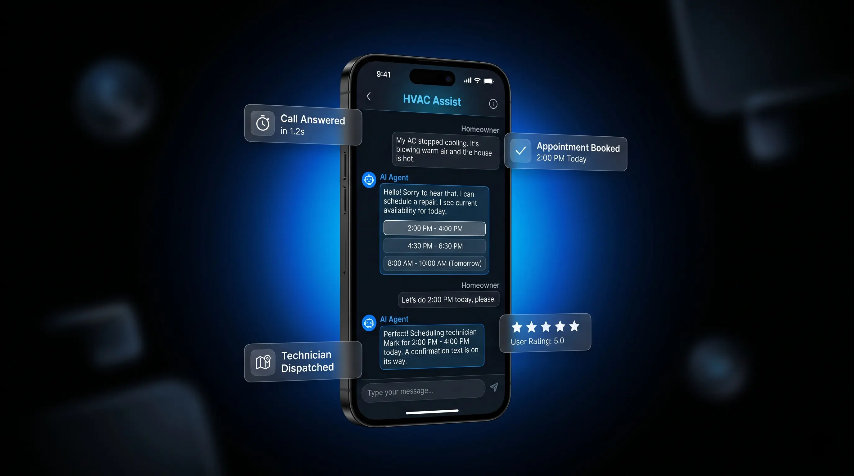 AI Booking Agent for HVAC: Buy a 24/7 Assistant That Books Every Service Call