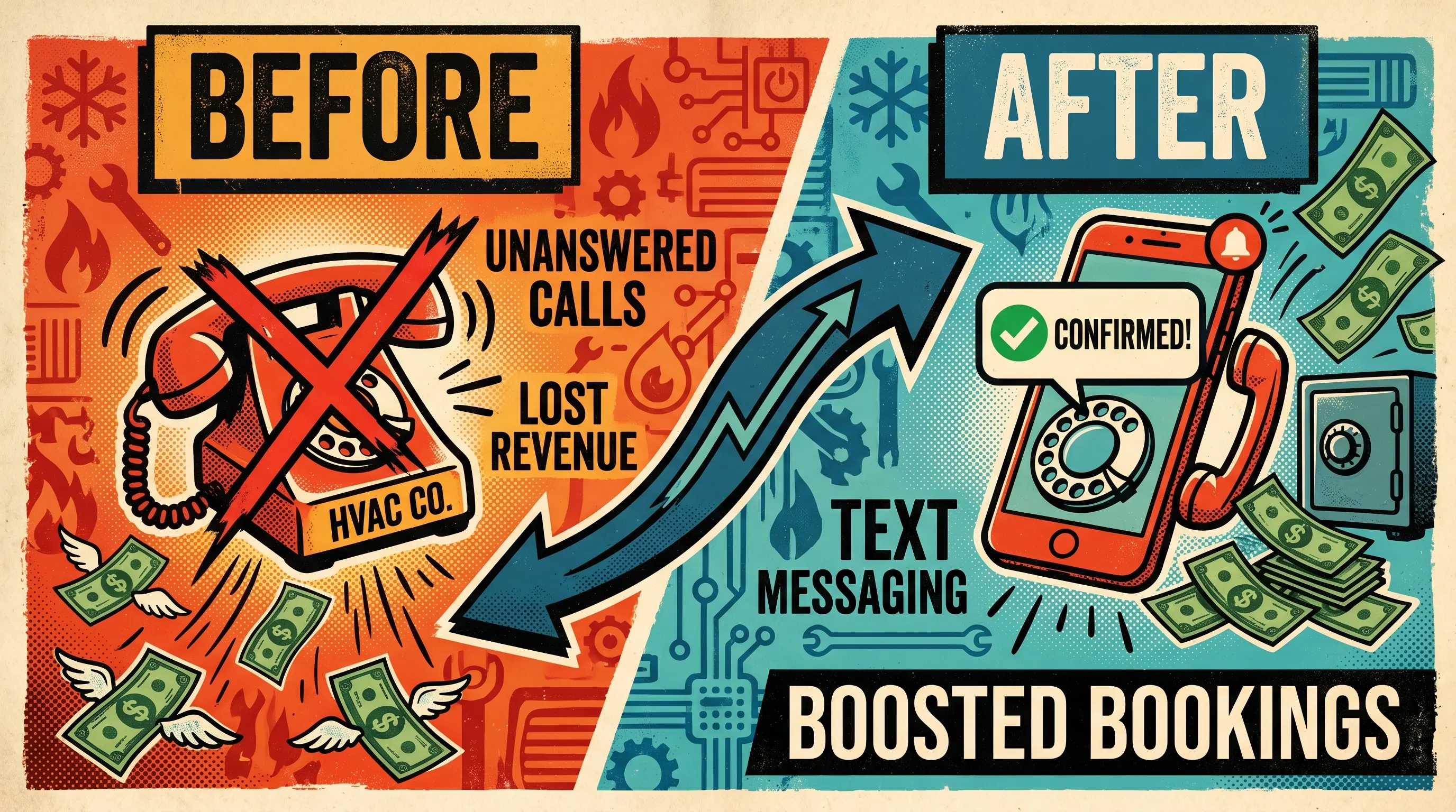 Missed Call Text Back for HVAC: The Fastest Way to Stop Losing Jobs to Voicemail